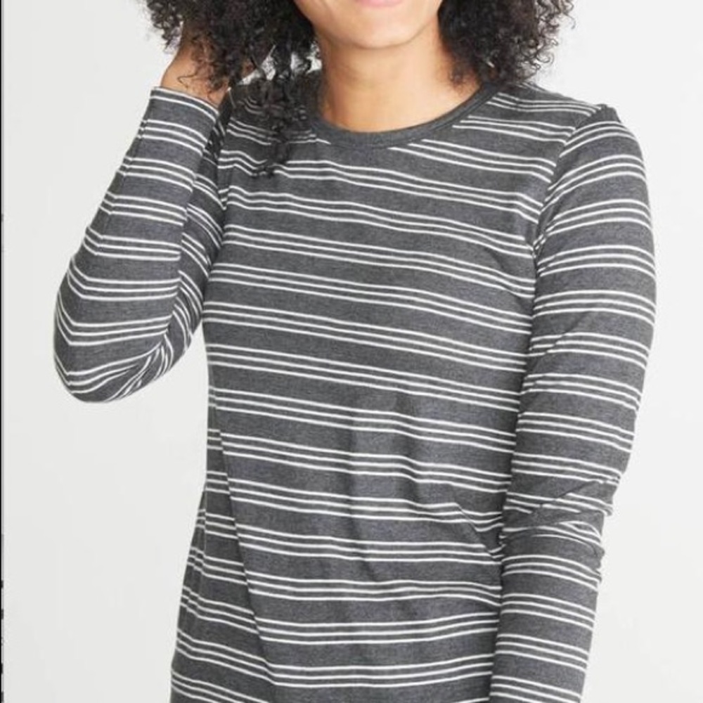 Marine Layer charcoal Catalina tee